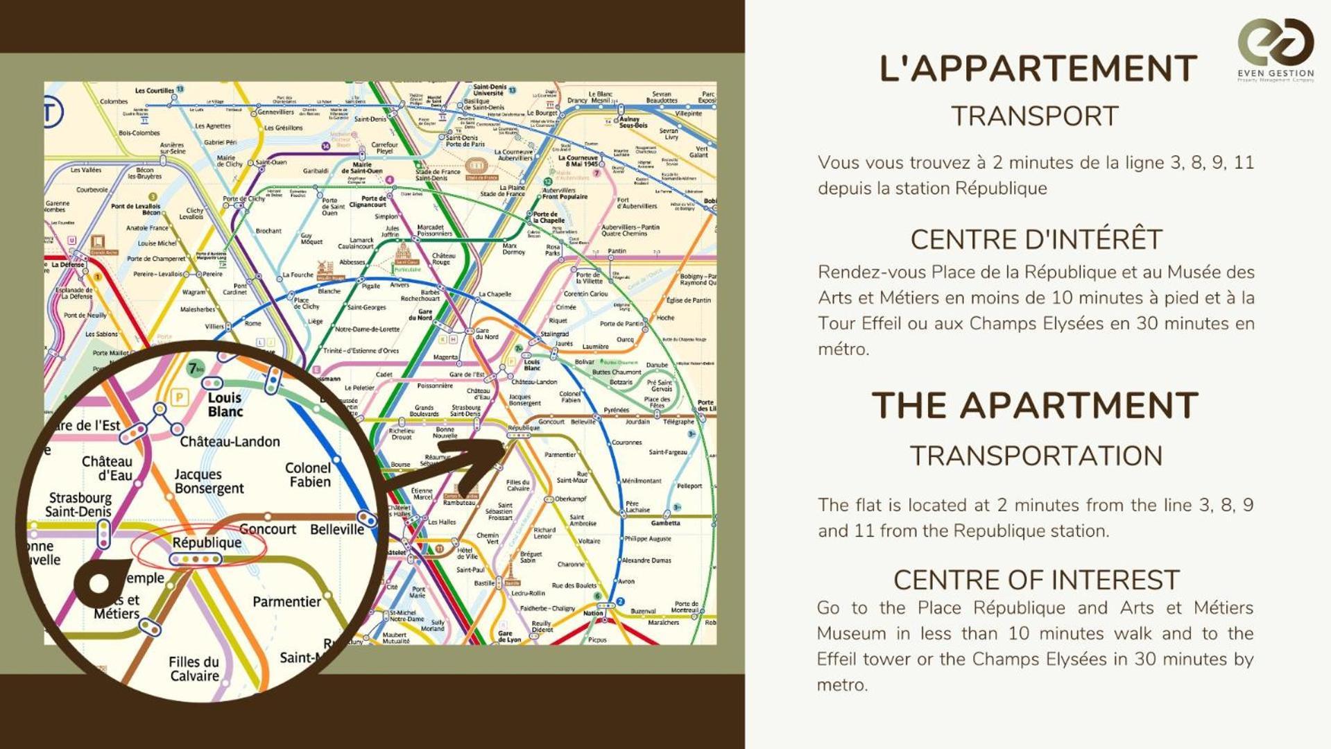 Studio 2Pers#Republique#Paris 3 ภายนอก รูปภาพ